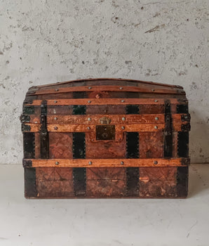 Pirate Chest Late Victorian Trunk