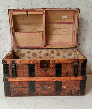 Pirate Chest Late Victorian Trunk