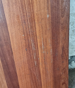 XL Old School Iroko Lab Table Top
