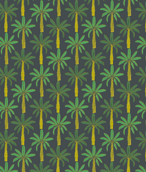 Tropical Wallpaper: Mallard Green-T1902MGS