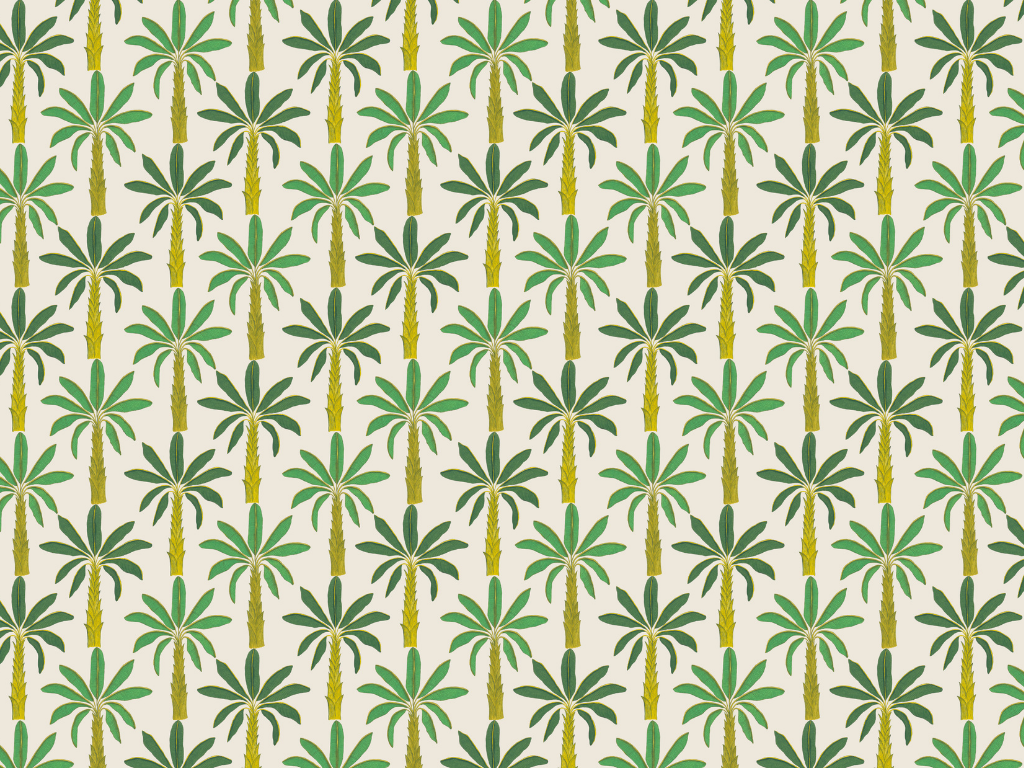 Tropical Wallpaper Porcelain White | Shweta Mistry at Scaramanga