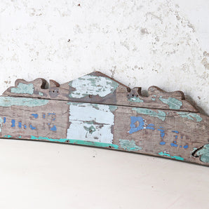 Old Faded Indian Lorry Sign
