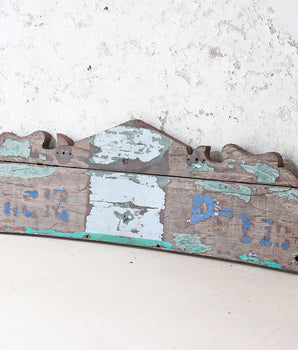 Old Faded Indian Lorry Sign