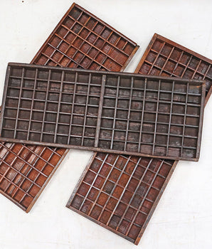 Vintage Printer's Tray - Regular Uniform