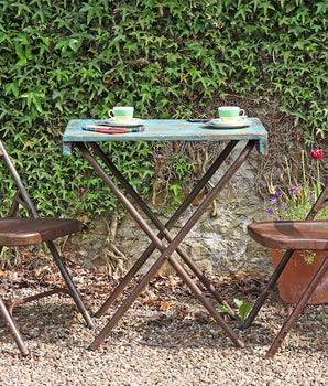 Vintage Bistro Table and Chairs Set