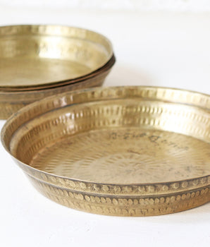 Vintage Brass Plate