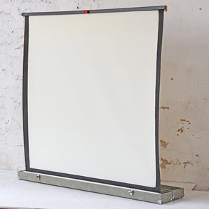 Mid-century Fold-up Projector Screen