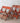 Vintage Red Folding Chair