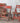 Vintage Red Folding Chair