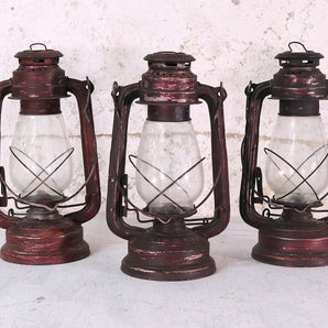Vintage Lantern - Rustic Finish
