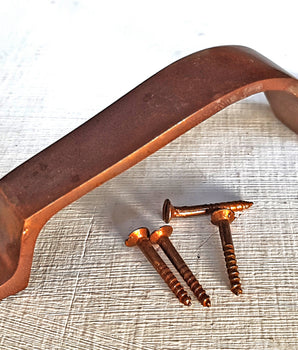 Vintage Style Brass Cabinet Handle - Small