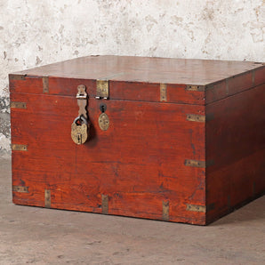 Antique Military Chest - General Sir Henry Thuillier