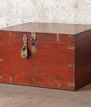 Antique Military Chest - General Sir Henry Thuillier