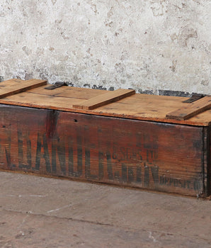 Vintage Wooden Banana Crate - W B Anderson and Sons