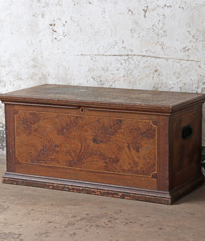 Antique Scumbled Pine Chest