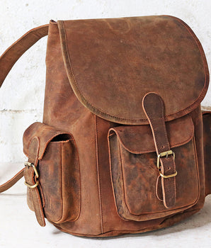 Women's Leather Backpack