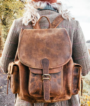 Women's Leather Backpack