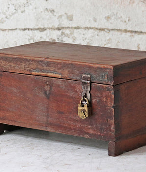 Small Antique Merchant's Chest