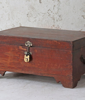 Small Wooden Storage Chest