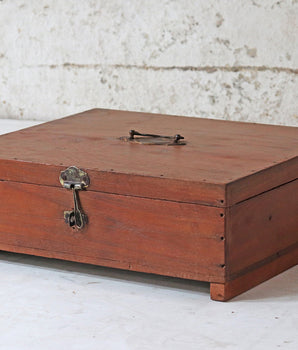 Old Wooden Storage Box