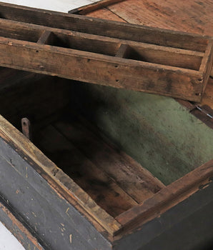 Antique Wooden Tool Chest