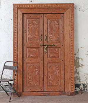 Grand Old Teak Rajasthani Doors