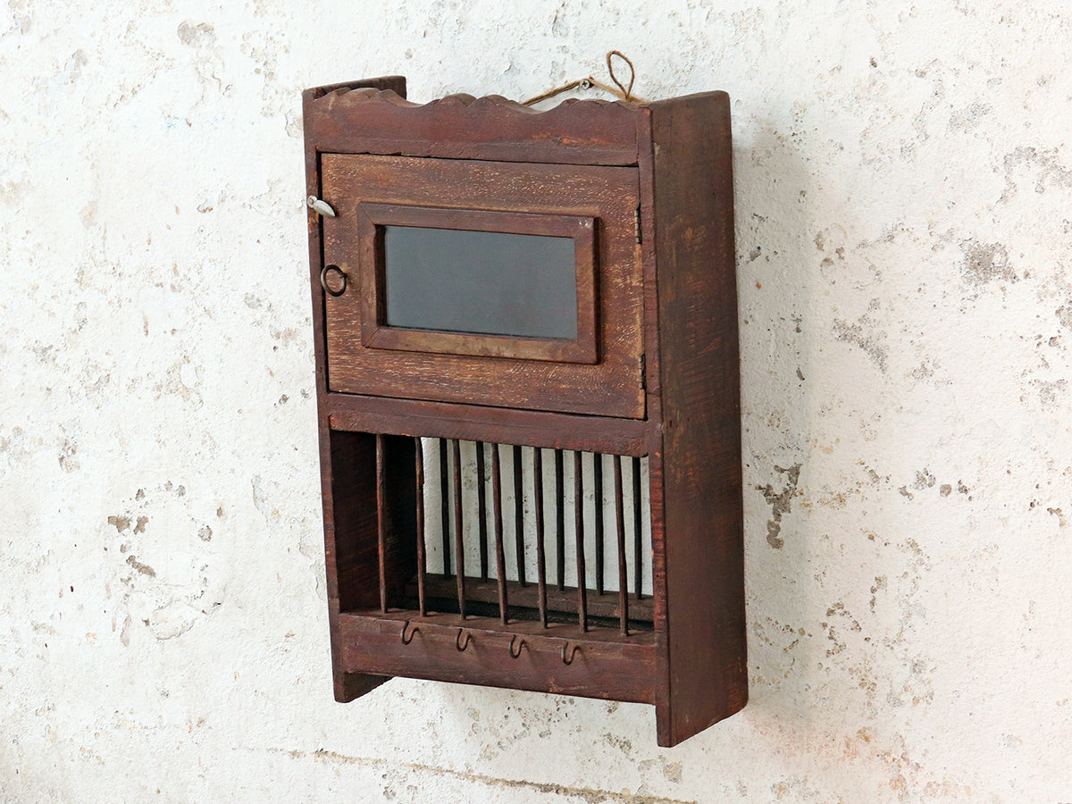 Rustic Kitchen Cabinet Rack | vintage storage | Scaramanga