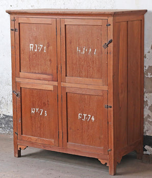 Vintage Wooden Lockers