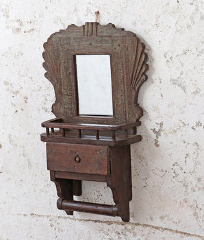 Old Ornate Wall Mirror