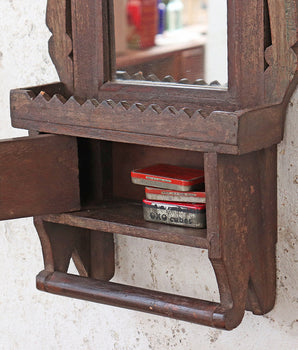 Rustic Mirror Cabinet