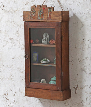 Old Display Wall Cabinet