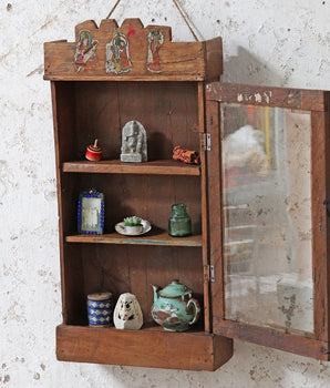 Old Display Wall Cabinet