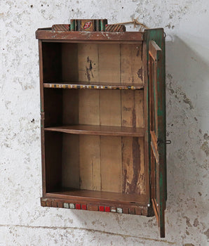 Vintage Display Wall Cabinet