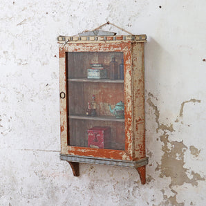 Large Vintage Display Cabinet