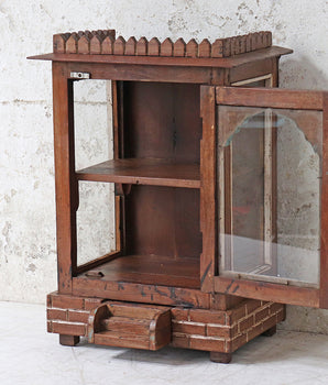 Vintage Temple Cabinet