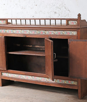 Ornate Antique Indian Sideboard