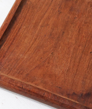 Old Wooden Tray - Square