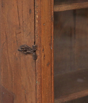 Teak Wall Display Cabinet